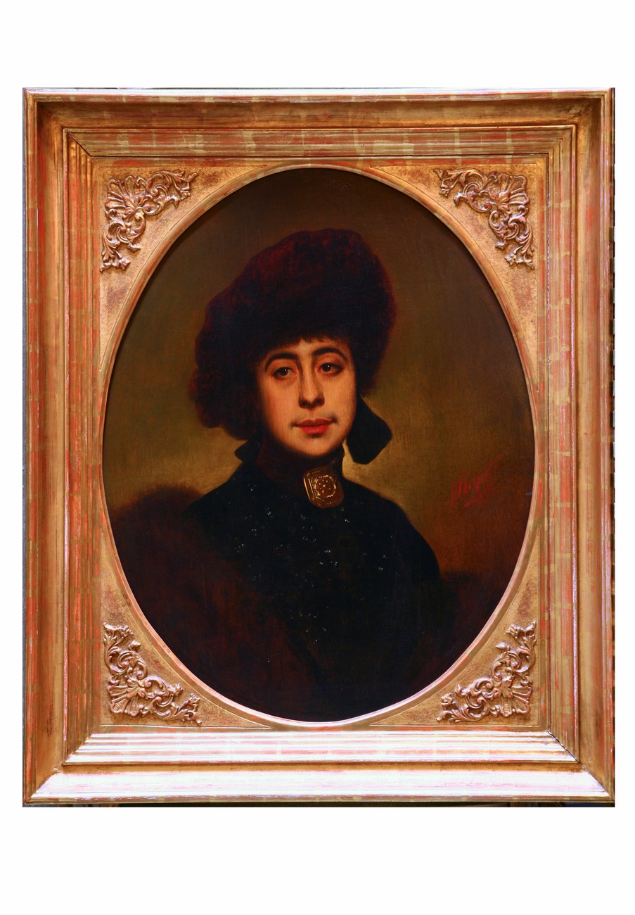 Pauline Sandor ritratto dipinto 1880 1880